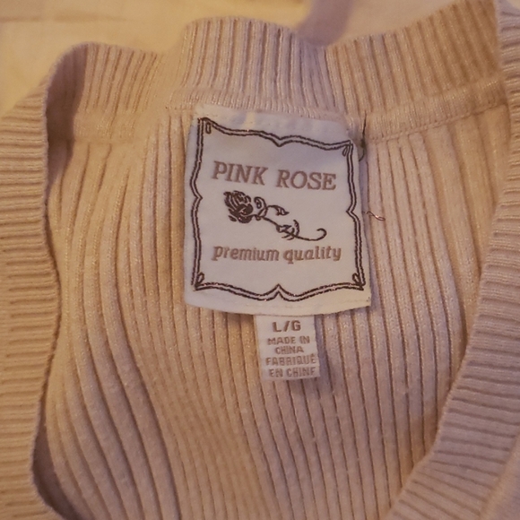 Pink Rose sweater - Picture 6 of 9
